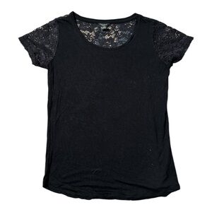 Lace Trim Tee